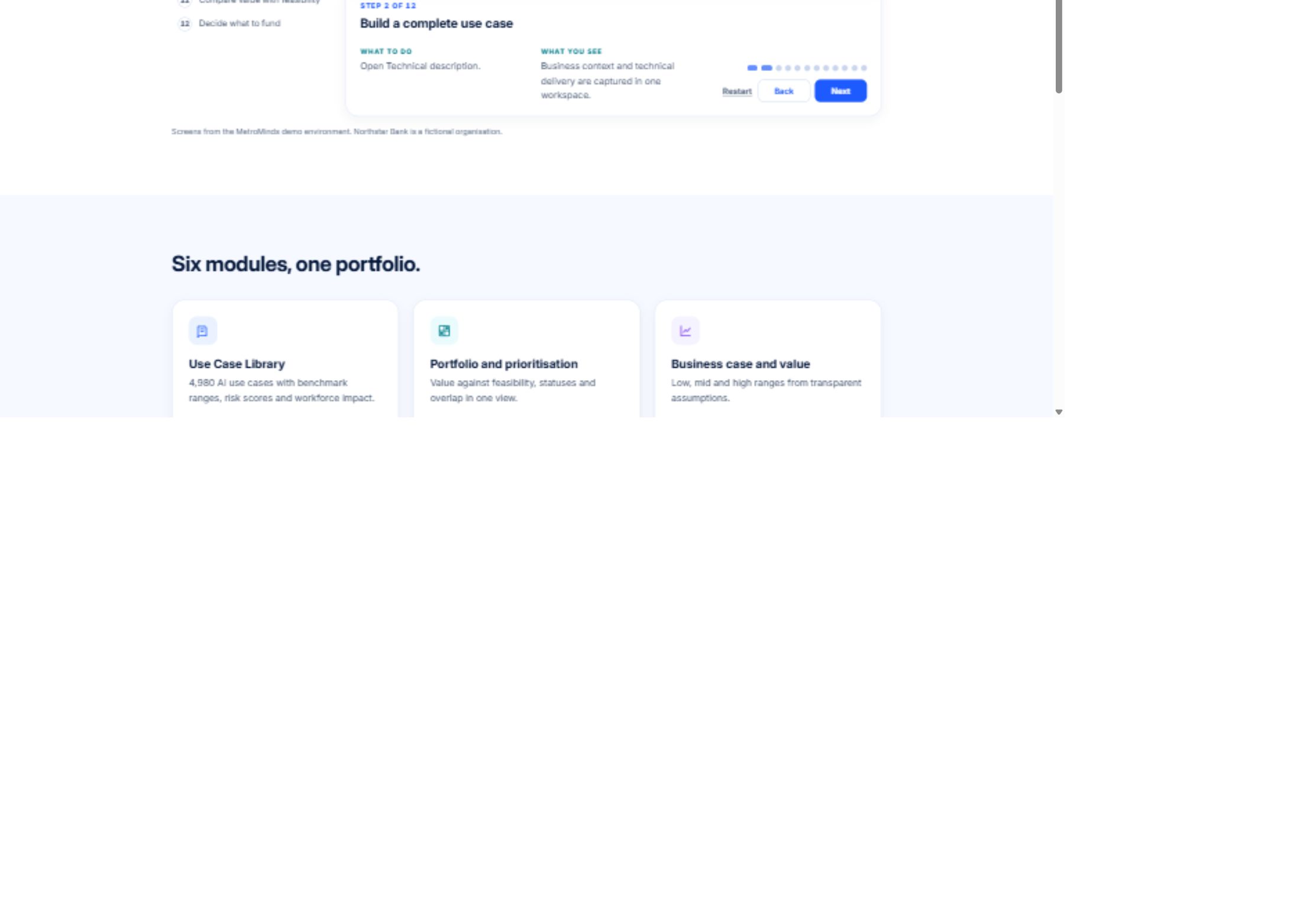 Platform · guided tour — The guided tour moves between steps.