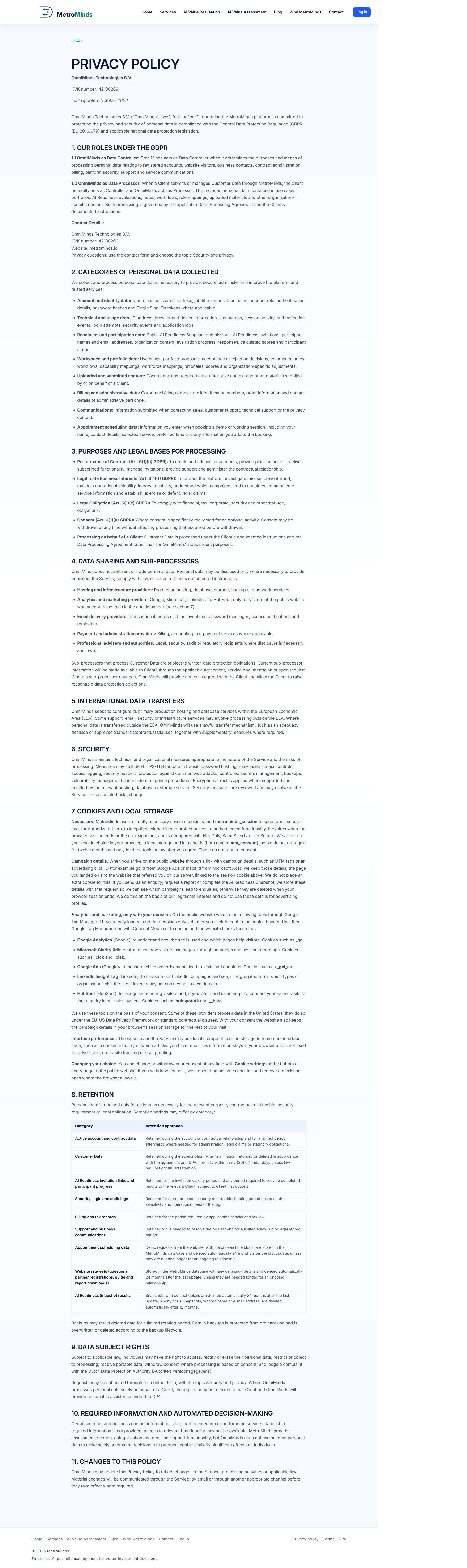 Legal · legacy layout — Legal content is public but retains the earlier navigation.